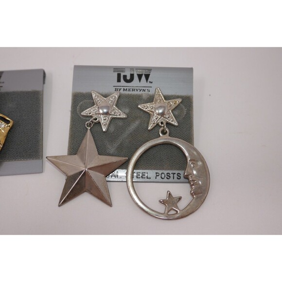 TJW by Mervyns Jewelry Lot ~ Earrings & Pin - Picture 4 of 9